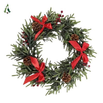 Guirlande de couronne de Noël