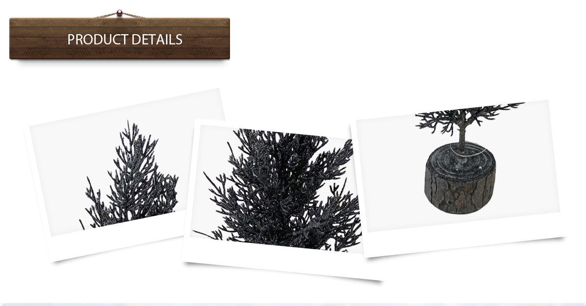 Todo el árbol de Navidad negro Todo el árbol de Navidad negro