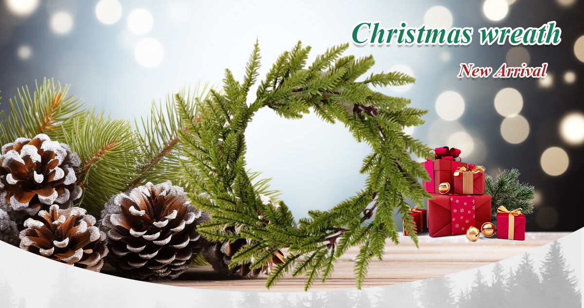 Рождественский венок из ивы